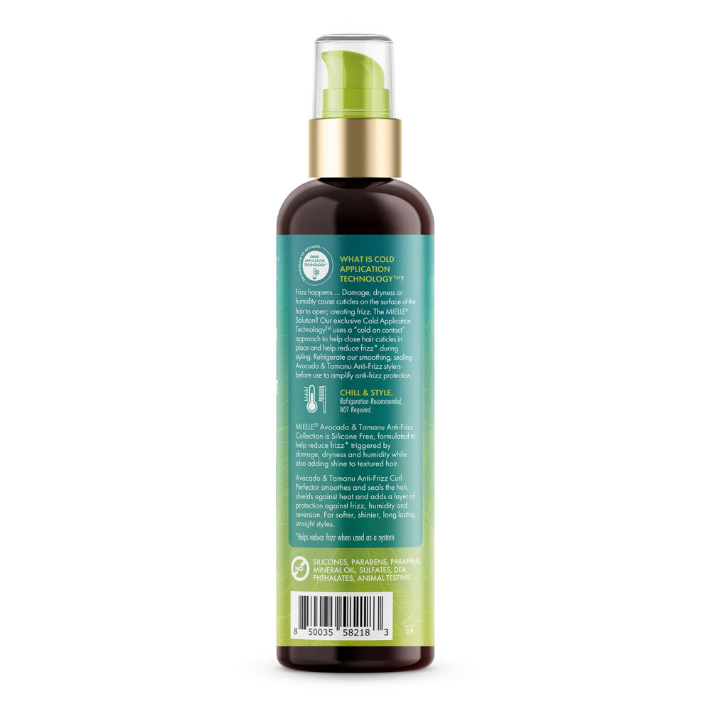 Mielle Avocado and Tamanu Anti Frizz Stay Straight Serum, 6 Oz