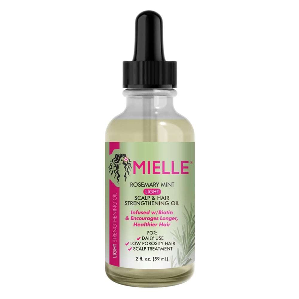 Mielle Rosemary Mint Light Scalp and Hair Strengthening Oil 2Oz (59ml)
