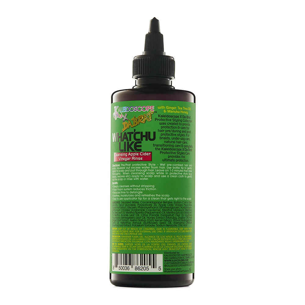 Kaleidoscope X Da Brat WhatChu Like Cleansing Apple Cider Vinegar Rinse, 8 Oz