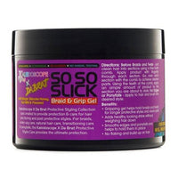 Kaleidoscope Da Brat So Slick Braid Grip Hair Gel, 8 Oz