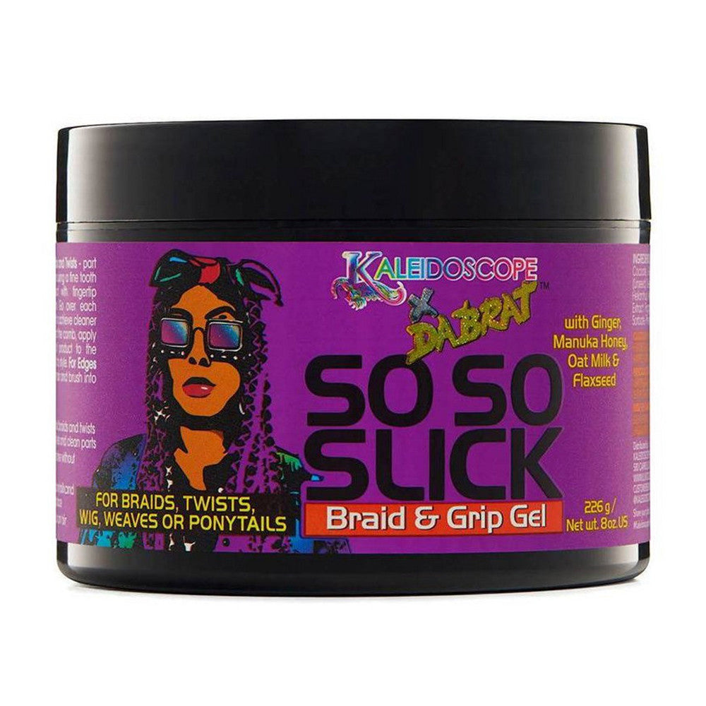 Kaleidoscope Da Brat So Slick Braid Grip Hair Gel, 8 Oz