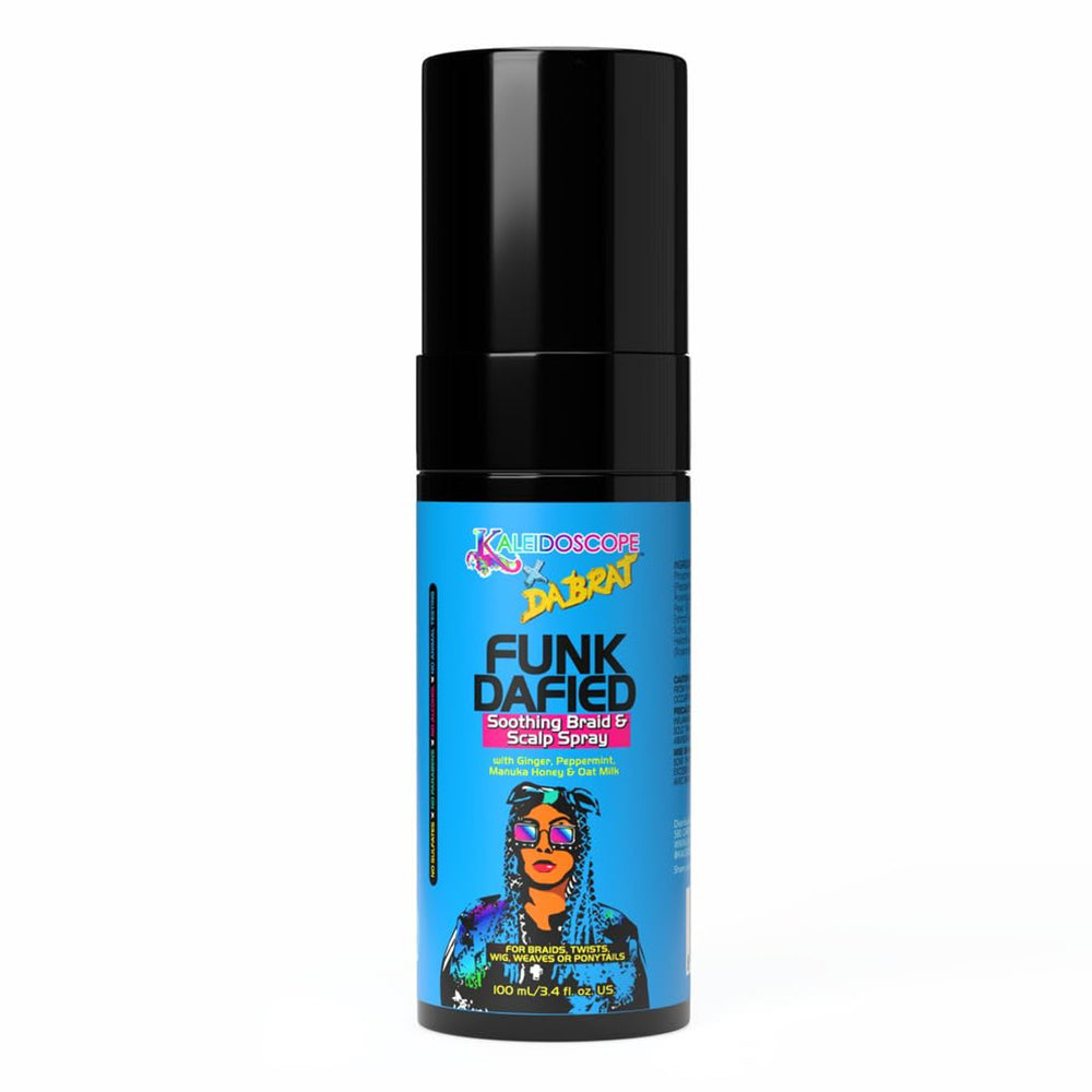Kaleidoscope X Da Brat Funk Dafied Soothing Braid and Scalp Spray Instantly Nourishes Hair and Scalp 3.4Oz (100ml)