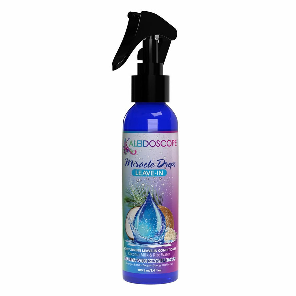 Kaleidoscope Miracle Drops Moisturizing Leave-In Conditioner Helps Healthy Hair 3.4Oz (100.5ml)