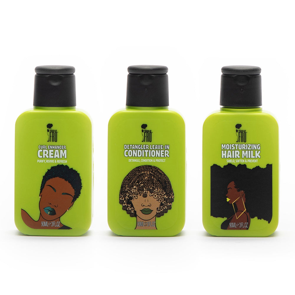 Pardon My Fro On The Go Mini Hydrating and Define your Curls Travel Hair Kit 1Ea