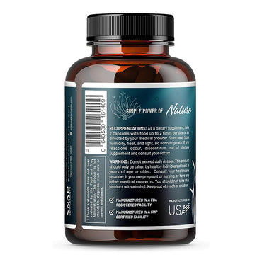Snap Irish Sea Moss Capsules, Support Energy, 60 Ea