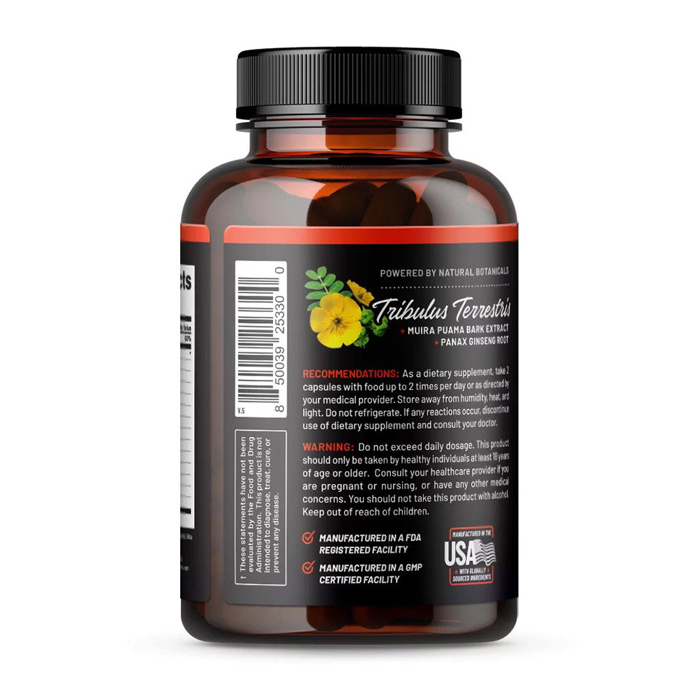 Snap Nitric Oxide Booster Capsules, Improve Blood Flow and Circulation, 90 Ea