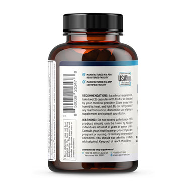 Snap Mens Daily Multivitamin Capsules, Energy and Immune Support, 60 Ea