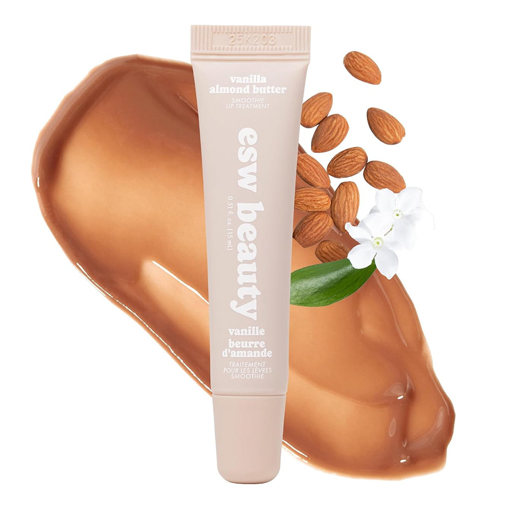 ESW Beauty Vanilla Almond Butter Smoothie Lip Treatment 0.51Oz (15ml)