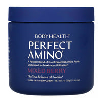 Body Health Perfect Amino Acids, Mixed Berry, 7 Oz