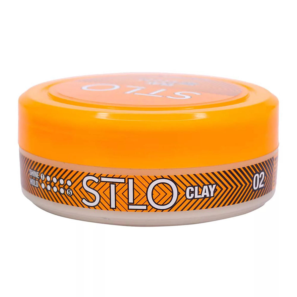 STLO Hair Styling Clay Strong Hold 5Oz (150ml)