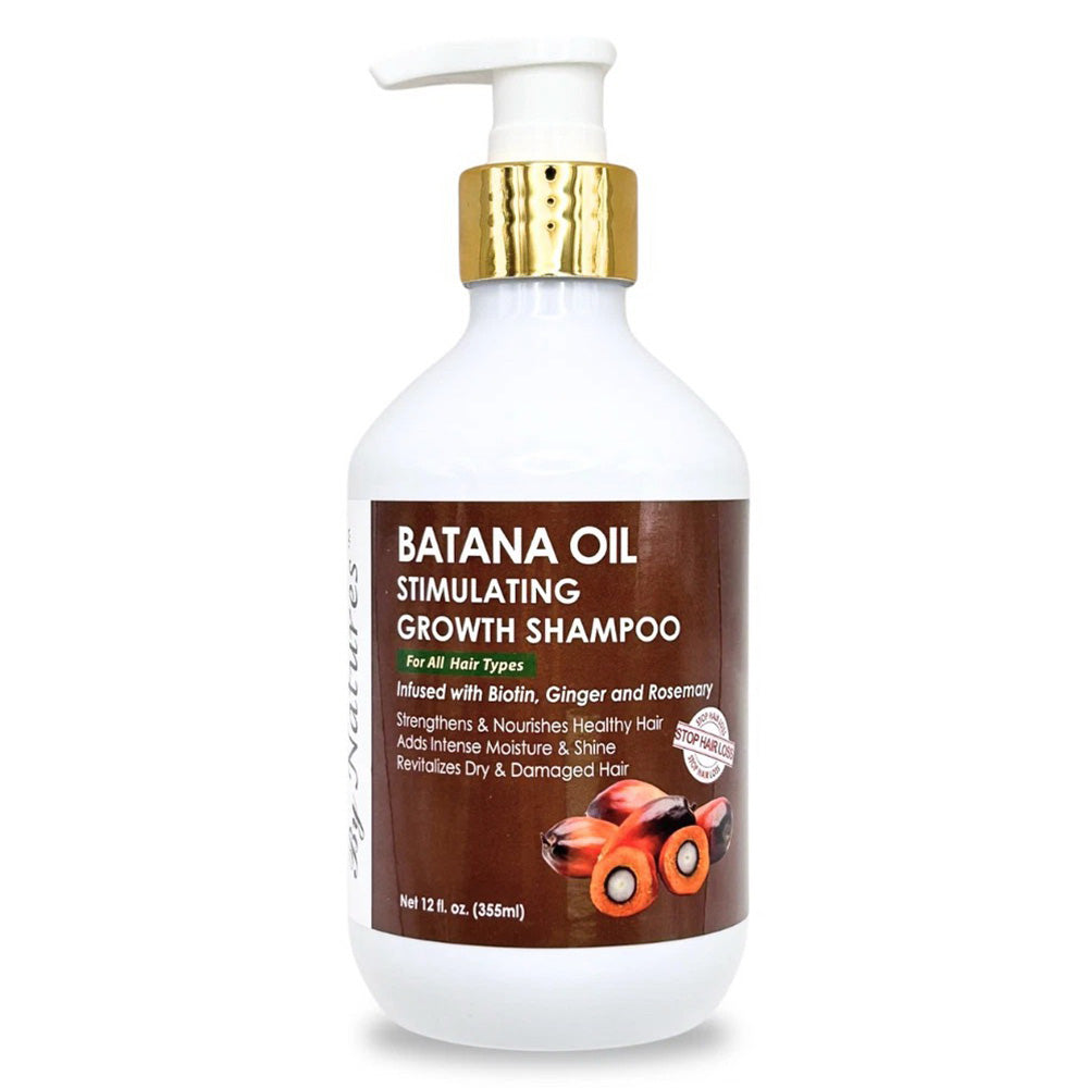 By Natures Batana Oil Stimulating Growth Shampoo 12Oz (355ml)