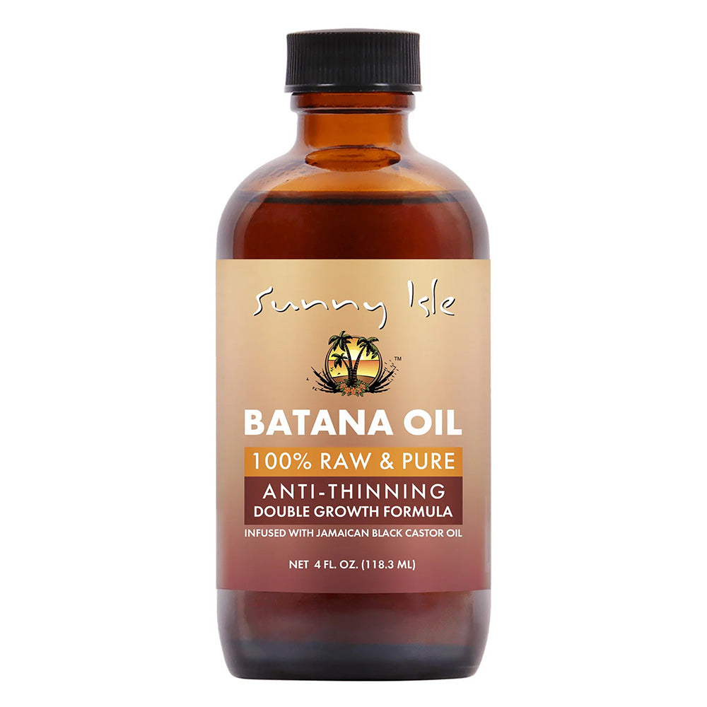 Sunny Isle Anti-Thinning Batana Oil Infused with Jamaican Black Castor Oil 4Oz (118.3ml)