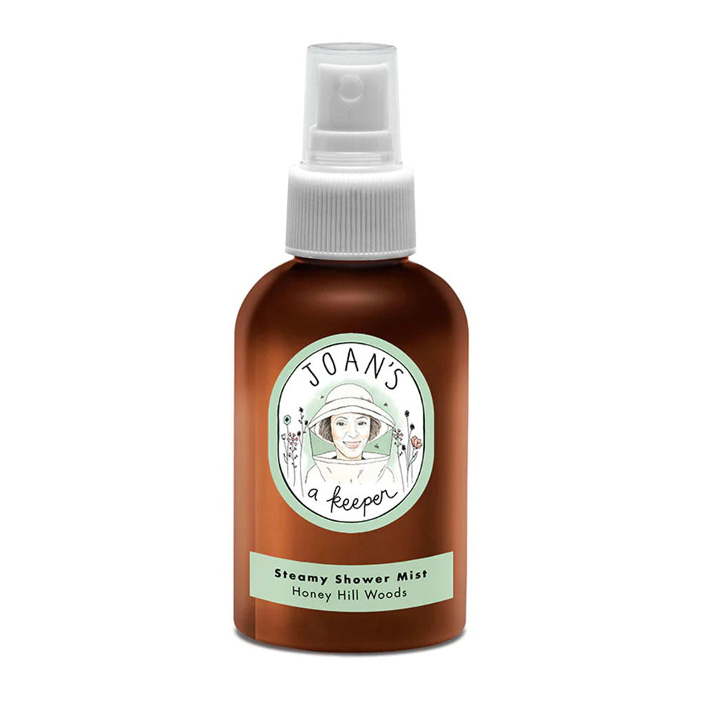 Joans a Keeper Steamy Shower Mist, Honey Hill Woods, 4 Oz