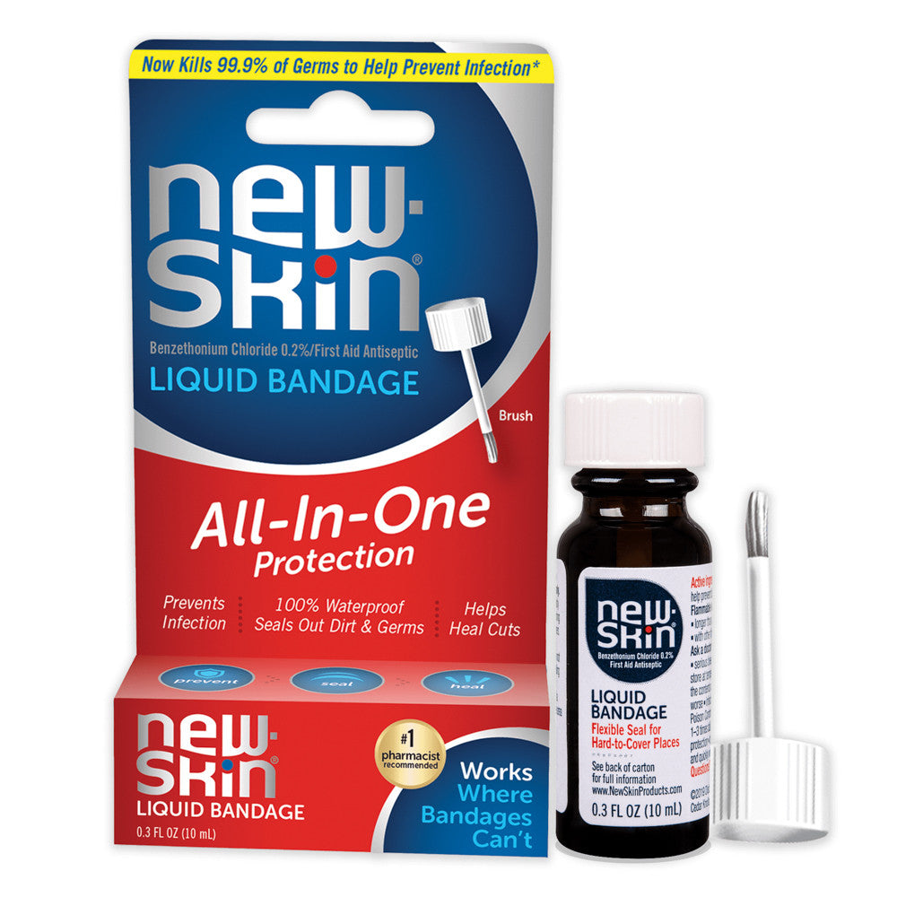 New-Skin Liquid Bandage, Protects Small Cuts And Wounds, 0.3 Oz