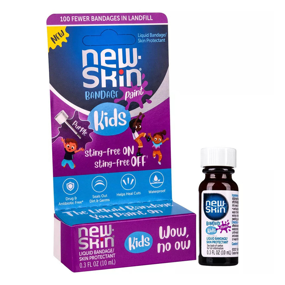 New Skin Kids Sting Free Liquid Bandages, 0.3 Oz