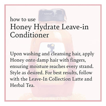 Camille Rose Honey Hydrate Leave In Conditioner, 9 Oz