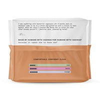 The Honey Pot Company Organic Cotton Herbal Incontinence Overnight Pads, 16 Ea
