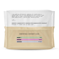 The Honey Pot Company Organic Cotton Non Herbal Incontinence Overnight Pads, 16 Ea