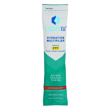 Liquid IV Hydration Multiplier Electrolyte Drink, Strawberry, 16 Grms