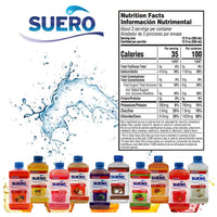 Suero Repone Zero Sugar Free Liquid Electrolyte Solution with Zinc, 33.8 Oz