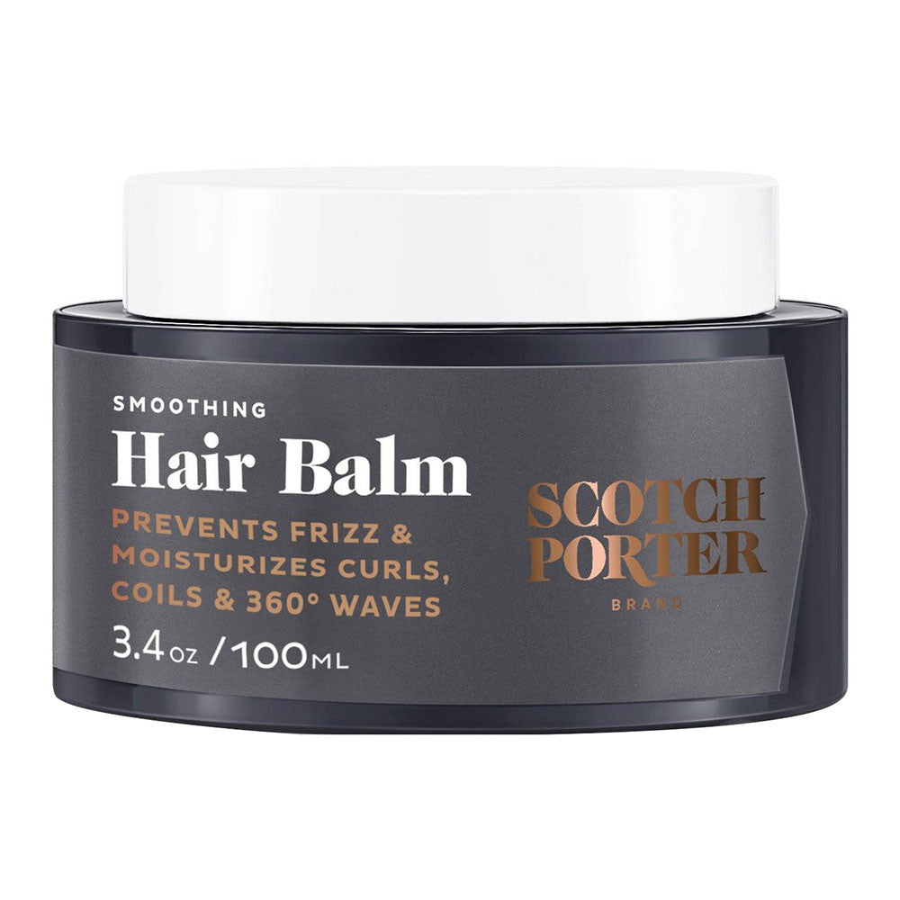 Scotch Porter Smoothing Hair Balm for Moisturizes Curls, 3.4 Oz