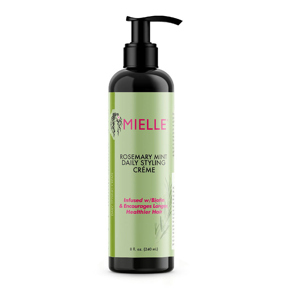 Mielle Organics Rosemary Mint Multi-Vitamin Daily Styling Creme, 8 Oz