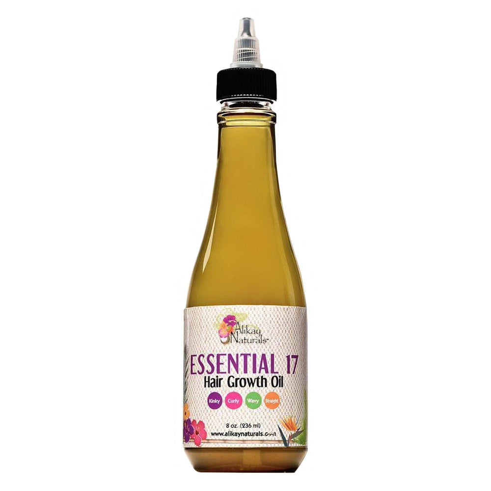 Alikay Naturals Essential 17 Hair Growth Oil, 8 Oz