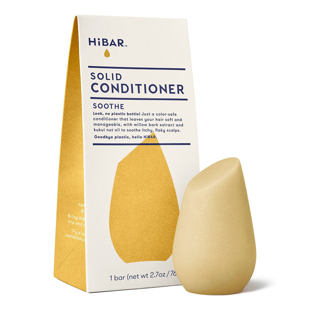 HiBar Soothe Solid Conditioner Bar, 2.7 Oz