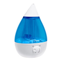 Crane Ultrasonic Cool Mist Humidifier 1 Gallon, Blue and White, 1 Ea