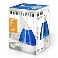 Crane Ultrasonic Cool Mist Humidifier 1 Gallon, Blue and White, 1 Ea