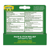 Campho-Phenique Pain and Itch Relief Antiseptic Gel, 0.5 Oz