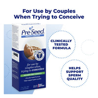 PreSeed Fertility Friendly Lubricant For Couples Trying to Conceiv, 1.4 Oz