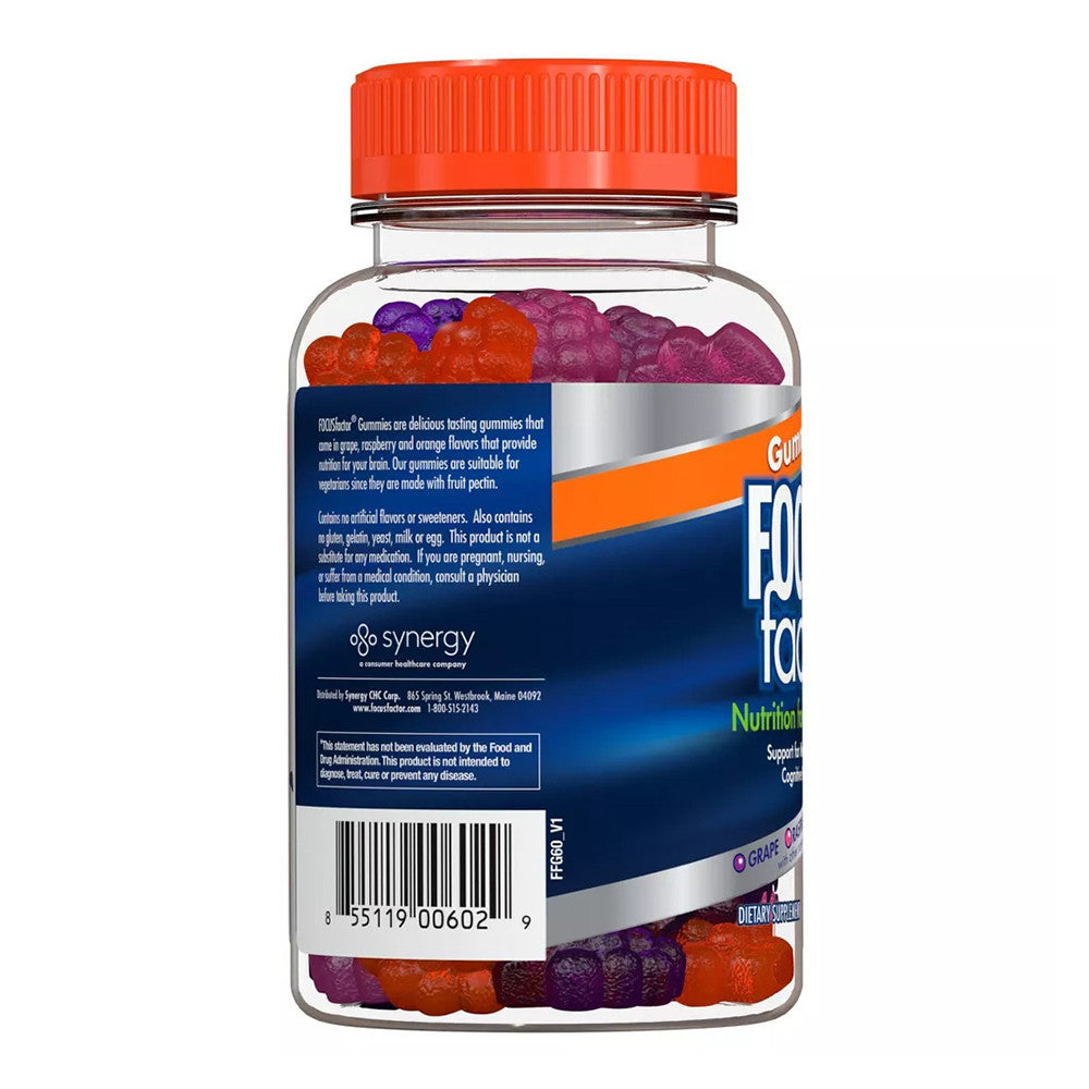 Focus Factor Brain Health Gummies, 60 Ea