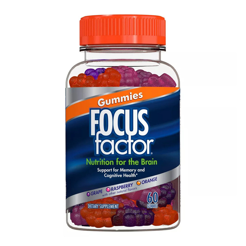 Focus Factor Brain Health Gummies, 60 Ea