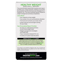 Home DNA Healthy Weight Analysis and Report Collection Test Kit, 1 Ea