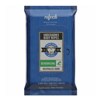 Game Face Deodorizing Underarm and Body Wipes, 25 Ea