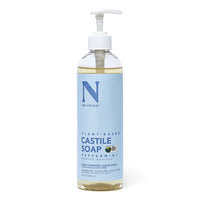 Dr. Natural Castile Liquid Soap, Peppermint, 16 Oz