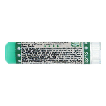 Ollois Arnica Montana 30x Organic Lactose Free Homeopathic Pellets, 80 Ea