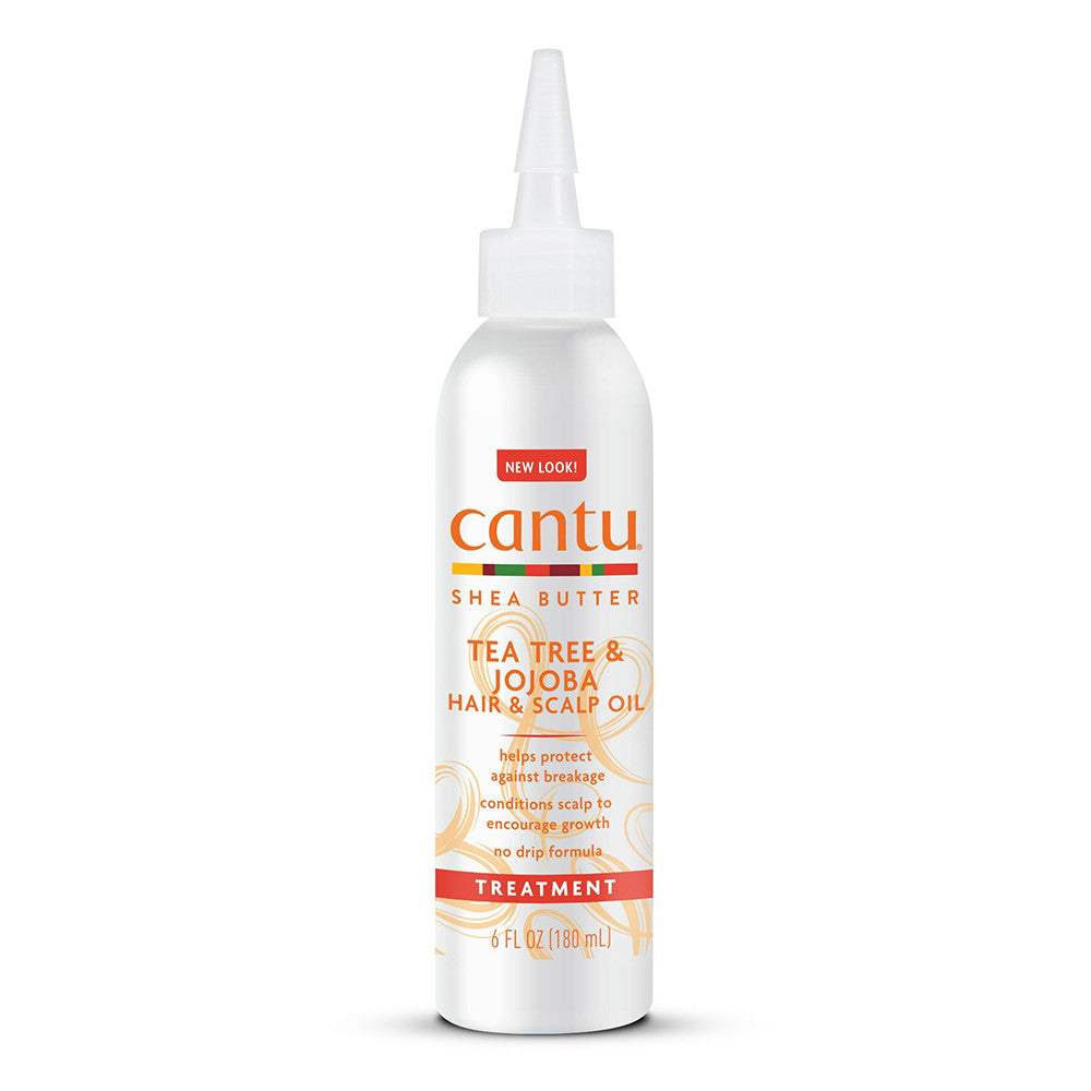 Cantu Shea Butter Tea Tree, Jojoba Hair And Scalp Oil, 6 Oz