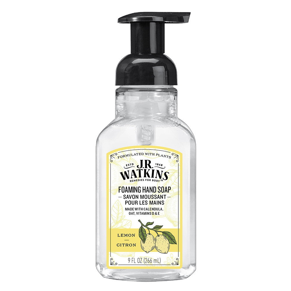 J.R. Watkins Foaming Hand Soap, Lemon and Citrus Scent, 9 Oz