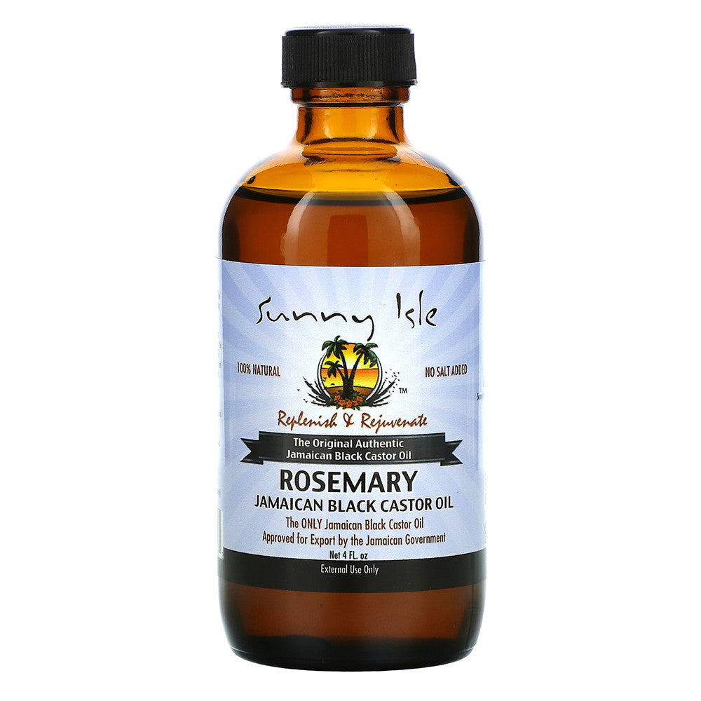 Sunny Isle Rosemary Jamaican Black Castor Oil, 4 Oz