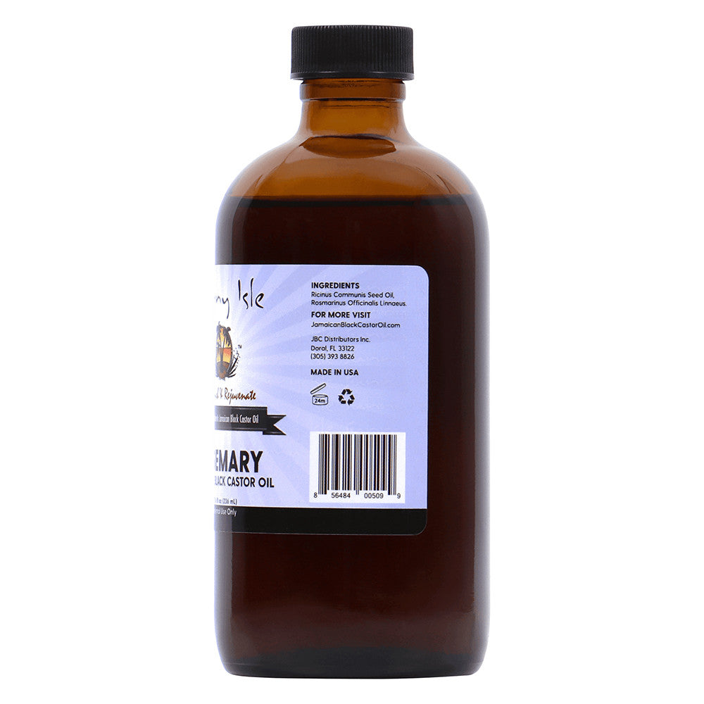 Sunny Isle Rosemary Jamaican Black Castor Oil, 8 Oz