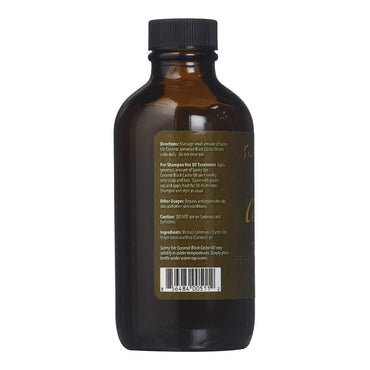 Sunny Isle Coconut Jamaican Black Castor Oil, 4 Oz