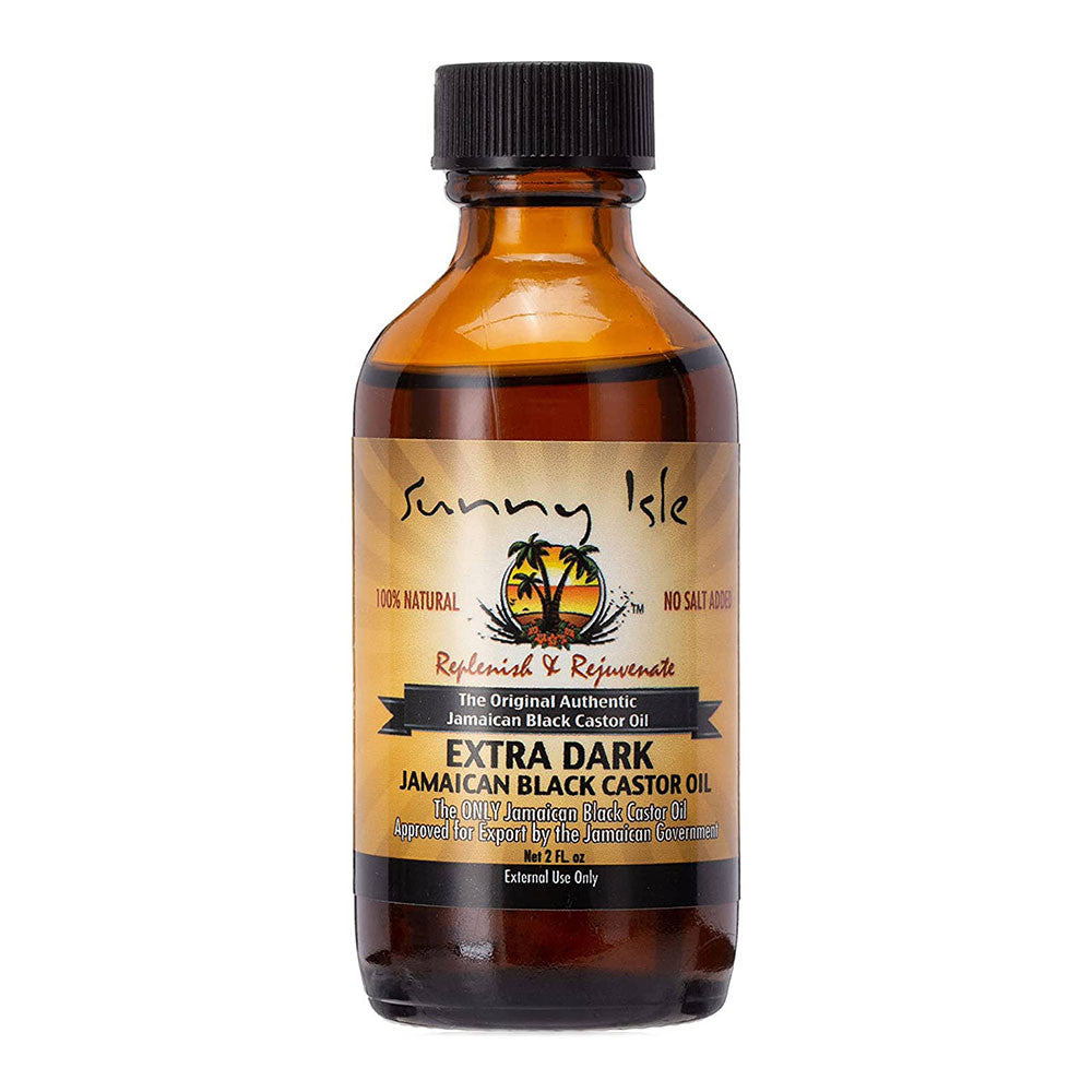 Sunny Isle Extra Dark Jamaican Black Castor Oil, 2 Oz