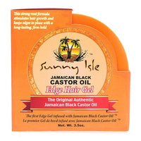 Sunny Isle Jamaican Castor Oil, Edge Hair Gel, 3.5 Oz