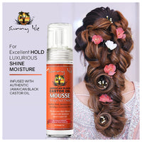 Sunny Isle Jamaican Black Castor Oil Mousse Wrap Set Twist, 7 Oz