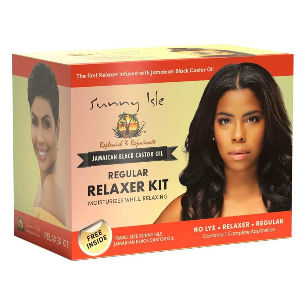 Sunny Isle Jamaican Black Castor Oil Relaxer Kit, 1 Ea