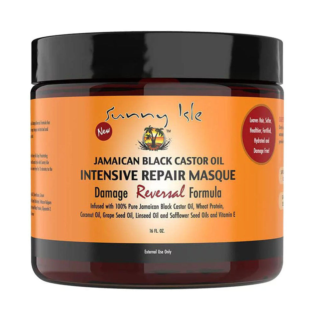 Sunny Isle Jamaican Black Castor Oil Intensive Repair Masque, 16 Oz