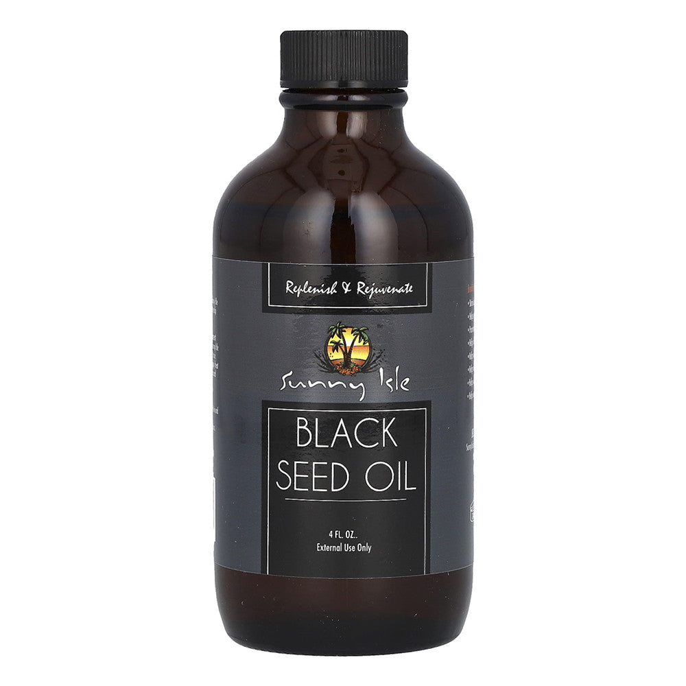 Sunny Isle Black Seed Oil, 4 Oz