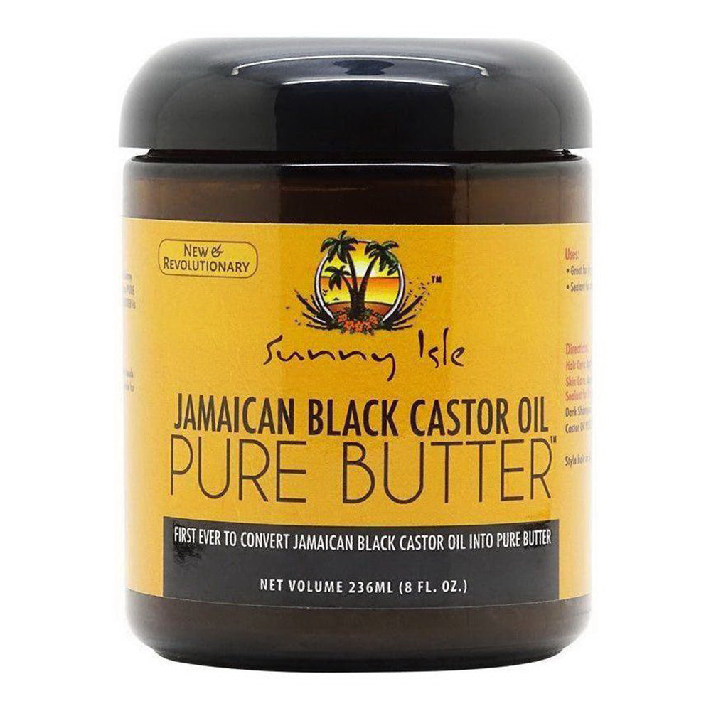 Sunny Isle Jamaican Black Castor Oil Stimulates Hair Growth Pure Butter 8Oz (236ml)